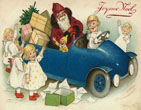 santa claus vintage 196